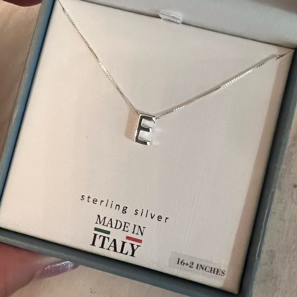 **SOLD On Mercari** Mia Fiore Initial "E" Necklace - Picture 3 of 3